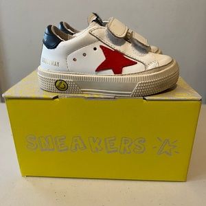 Golden Goose toddler sz 20 - May School Red Star with Straps